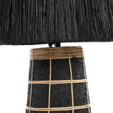 La Lampe de Table Naxos - Noir Naturel