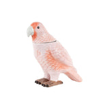 Pot de Rangement Oiseau en céramique rose, vue de face