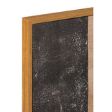 J-Line Frame Teintures Toile/Bois Mix - Vue frontale du cadre