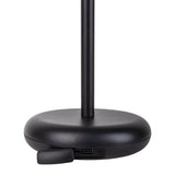 «Pasi» de tablette sans fil pour l'extérieur et à l'intérieur, en métal et en plastique en noir, dimmable, avec une fonction tactile et mémoire, environ. 26 cm de haut