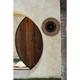 La Déco Murale Raphia Macramé - Noir Naturel