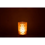 Détail du verre du bougeoir J-Line, design élégant