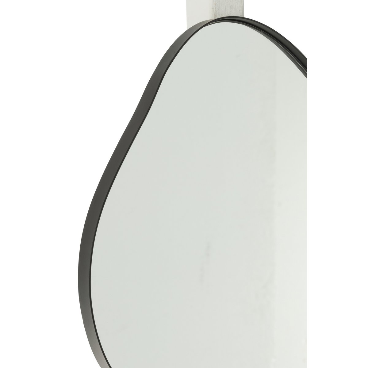 Miroir J-Line Extrema noir, design élégant et moderne