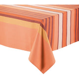 Nappe recyclée Yuna enduite Terracotta 170 x 170