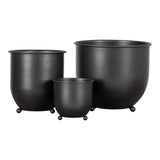 Trio de pots de fleurs Nova, tailles variées