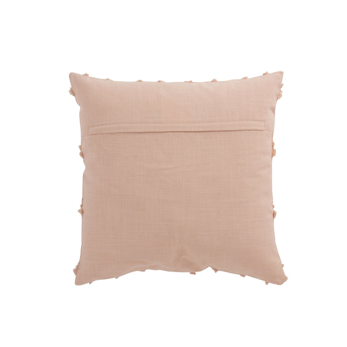 Coussin J-Line Wavy Diamonds - coton - rose clair