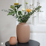 Lot de 2 photophores Tasman XS en verre sable mat