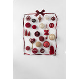 Suspension Ball Round rouge corail de J-Line, vue de face