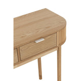 Console J-Lline Round sur pied, ambiance scandinave