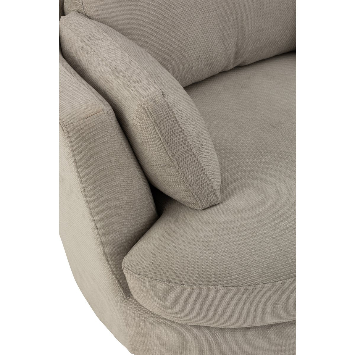 Chaise longue J-Line avec coussin décoratif