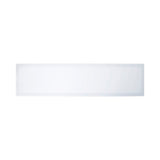 Panneau LED lampe au plafond "Nico", lampe au plafond métallique fonctionnelle et le plastique en blanc, avec des LED fixes et de nombreuses fonctions, idéales pour le bureau, la pratique ou l'atelier, environ 119,5 cm de long