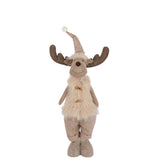 Figurine J-Line Orignal Fourrure - vue avant avec détails en textile écru