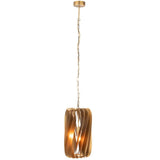 Vue latérale de la lampe à suspension J-Line Tina, mettant en avant ses dimensions