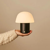 Lampe de table sans fil noire Yannick