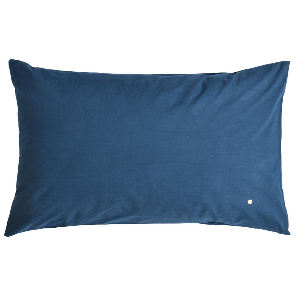 Taie d'oreiller Céleste Orage 80 x 50 - design élégant en coton