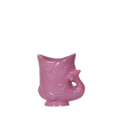 Cache-pot poisson en céramique lilas Ø6 cm