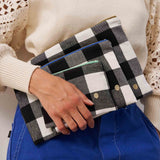 Pochette max caviar menthe s