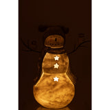 Détail du Bonhomme de Neige J-Line, décoratif et élégant