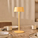 Lampe de table rechargeable Hugo Ambre Jaune
