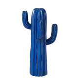 Détail du Cactus Polyrésine Bleu Grand, design élégant et contemporain
