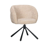Chaise tournante Pebble Latte