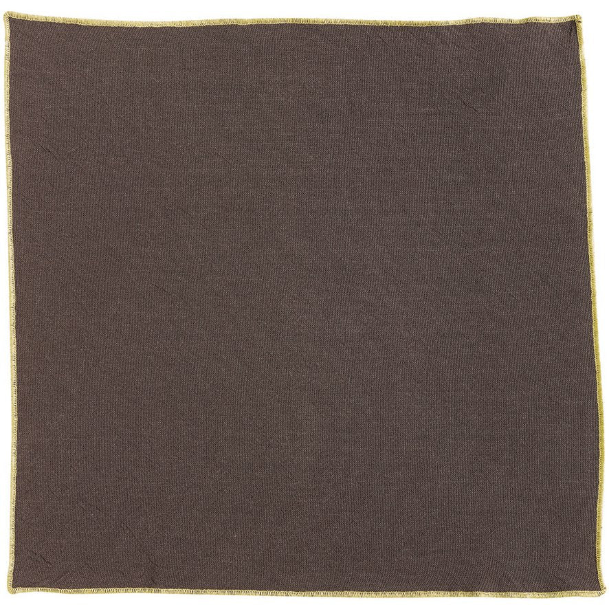 Serviette de table recyclée Grace Café 40 x 40 - élégante et éco-responsable