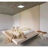 Panneau d'assemblage LED "Nicola", lampe de montage en métal et en plastique avec des LED fermement construites en blanc neutre, panneau pour l'intérieur 45 x 45 cm