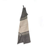 Torchon de Cuisine The Linen Dash - Noir Naturel - 50x70