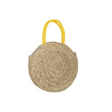 Détail du Sac de Plage J-Line en Jaune éclatant