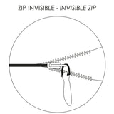 Coussin uni Fara Perle 40 x 65