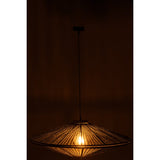 Ambiance d'intérieur avec la lampe Ovni J-Line suspendue