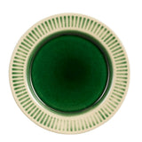 Assiette plate Elice Vert