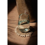 Coaster en coquillage Seagrass - Blanc