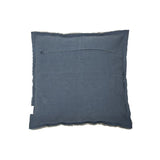 Coussin Porto bleu délavé 45x45, design chic et moderne
