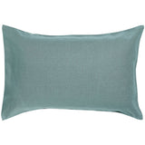 Taie d'oreiller Stonewashed Zeff Vert de gris 50 x 75