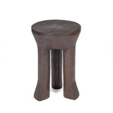 La table d'appoint trépied Java - Noyer foncé