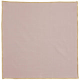 Serviette de table recyclée Grace Parme, élégante et chic, couleur parme
