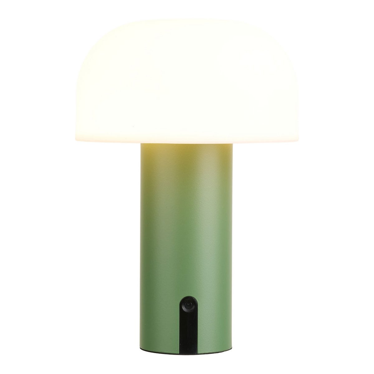 Détail de la base en métal de la lampe LED Soham