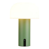 Détail de la base en métal de la lampe LED Soham