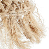 Le Pendentif Méduse Abaca - Naturel - S