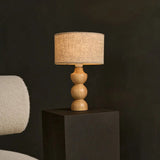 Lampe en bois Oliver marron clair