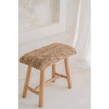 Le banc en raphia - Naturel