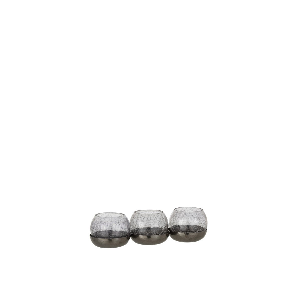Détail des boules en verre du photophore J-Line, élégance moderne