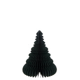 Arbre de Noël pliable en papier vert J-Line, détail du matériau