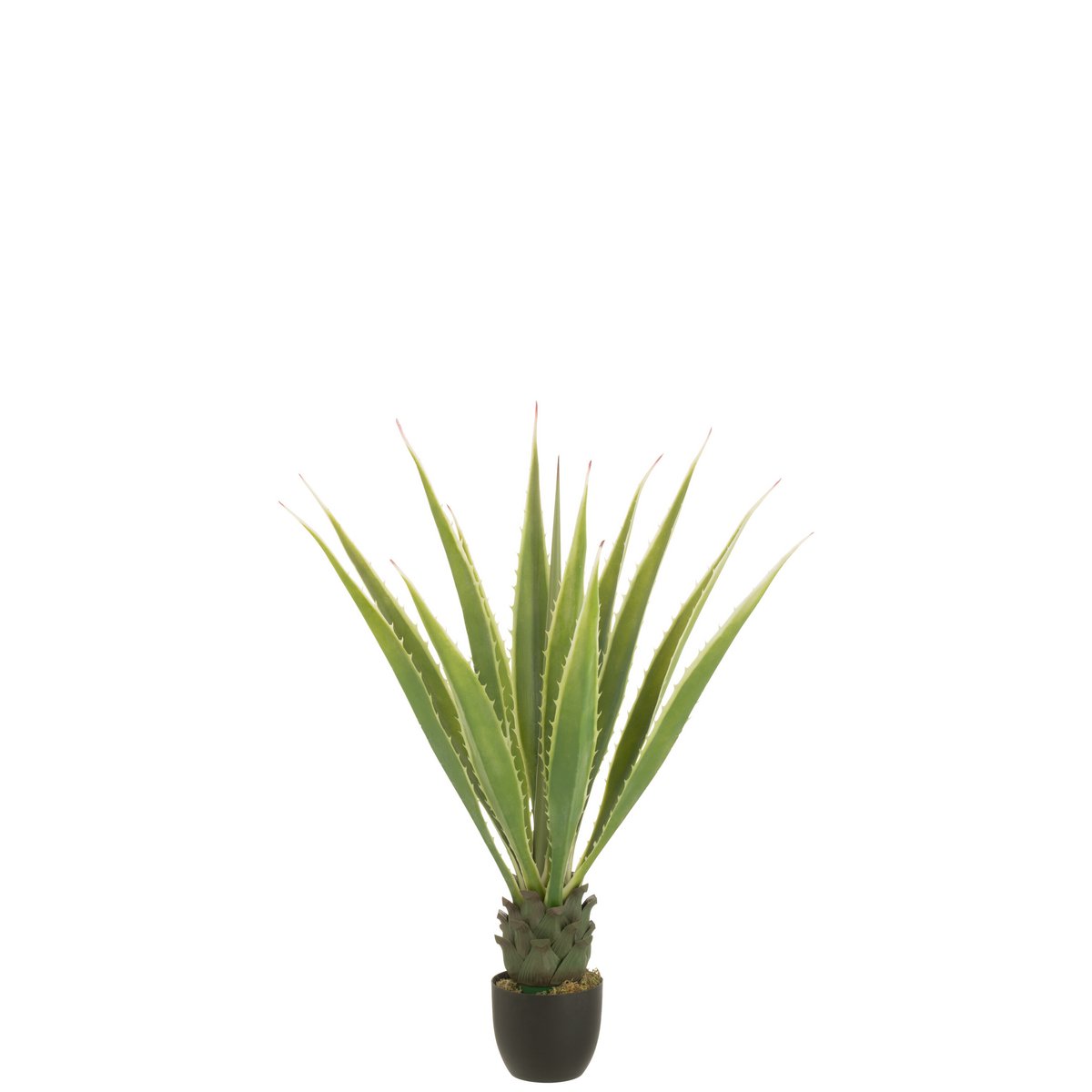 Agave Blanc Cassé Vert Artificiel - ambiance décorative