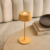 Lampe de table rechargeable Hugo Ambre Jaune