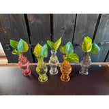 Détails des feuilles des planches d'intérieur mélangées à Venise Glas