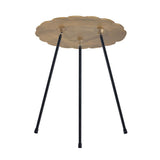 Table d'appoint Table décorative en métal Hilton Ø 35 x H 45 cm Aluminium rond avec structure en argent ou en or