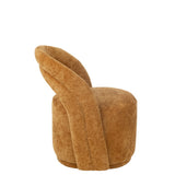 Fauteuil J-Line Liline dans un salon moderne, ambiance chaleureuse