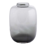 Vase en verre gris Kara